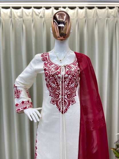 TOP PANT WITH DUPATTA PAIR