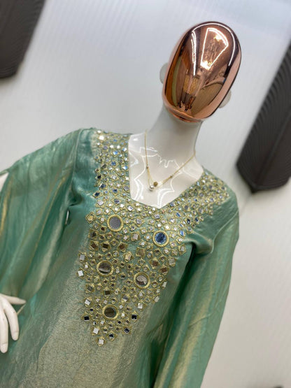 TOP WITH PLAZZO PAIR