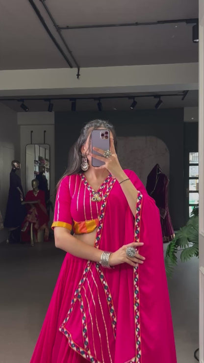 COULTURE OF NAVRATRI  LEHNGA CHOLI